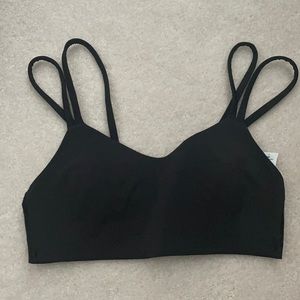Lululemon Like a Cloud Bra. Black sports bra, size 2.